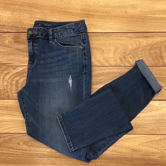 Simply Vera Vera Wang Mid rise Skinny Jeans - Picture 9 of 9